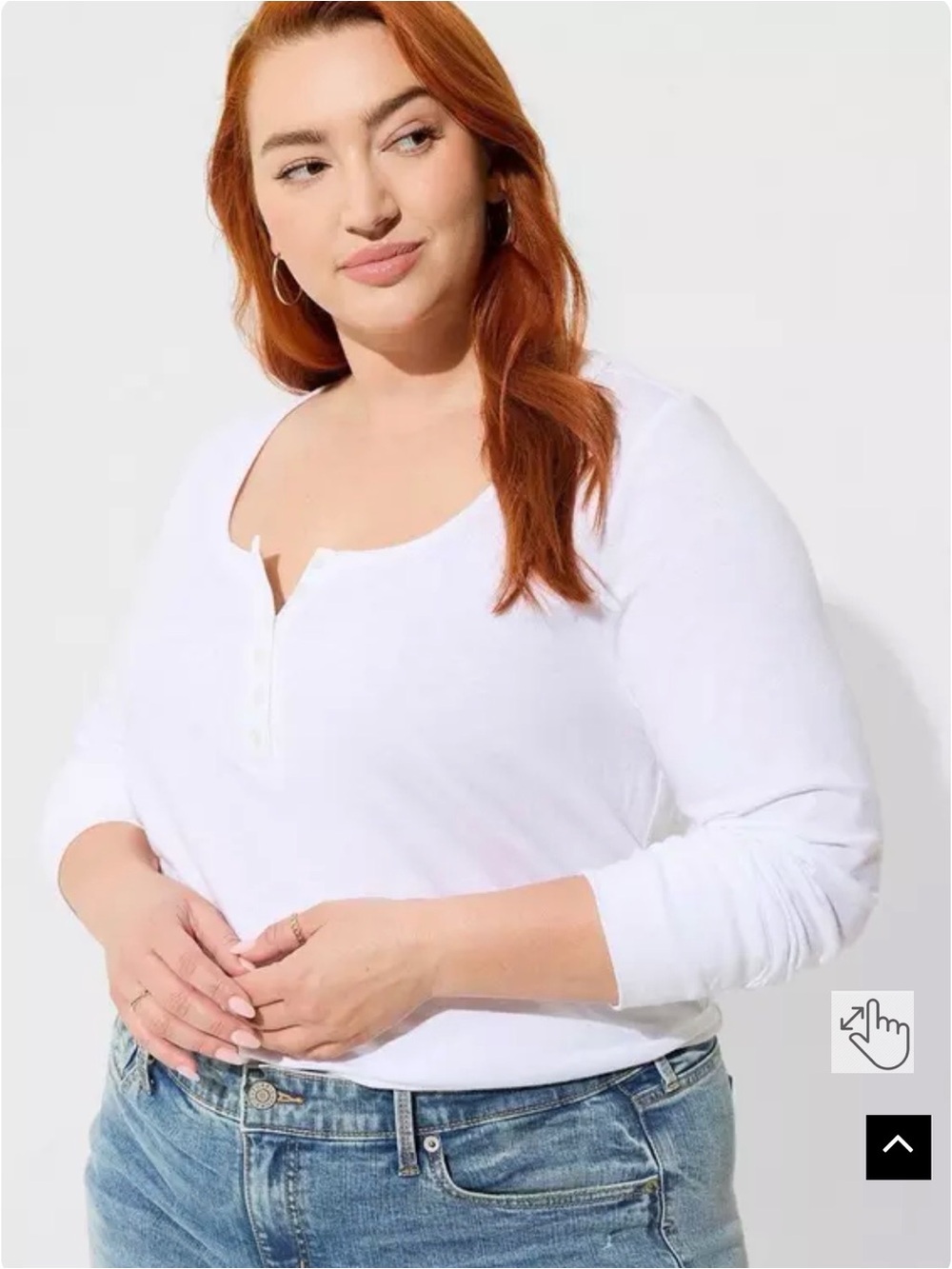 Torrid Super Soft Slub Scoop Neck Long Sleeve
Henley